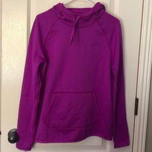 electric purple therma fit sweatshirt
